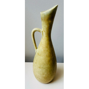 Mid Century Swedish Marbled Jug By Gunnar Nylund For Rorstrand