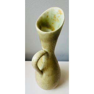 Mid Century Swedish Marbled Jug By Gunnar Nylund For Rorstrand