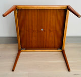 Danish Silkeborg Square Teak Coffee Table, 1960s