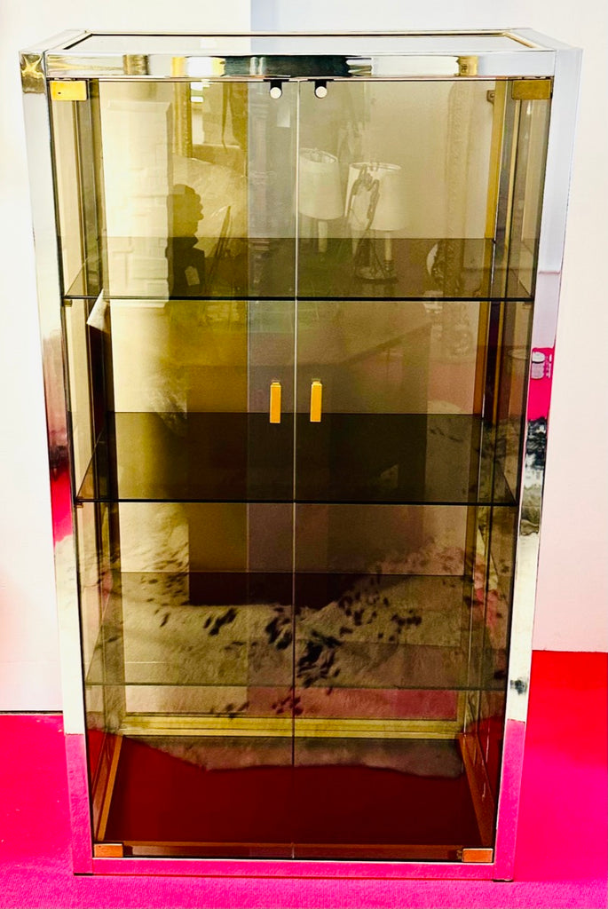 Italian Renato Zevi Display Unit / Drinks Cabinet, 1970s