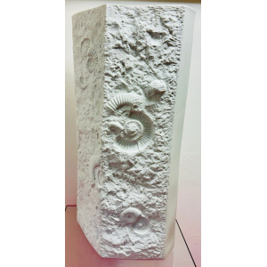 Large Art Abstract Bisque Vase, 1970s