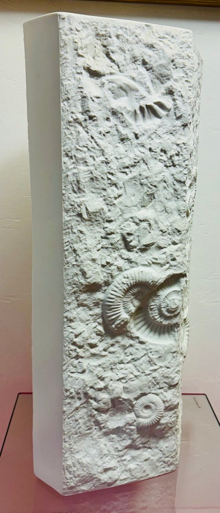 Large Art Abstract Bisque Vase, 1970s