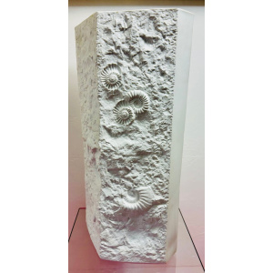 Large Art Abstract Bisque Vase, 1970s