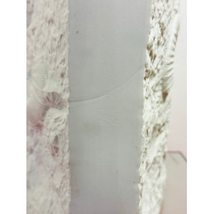 Large Art Abstract Bisque Vase, 1970s