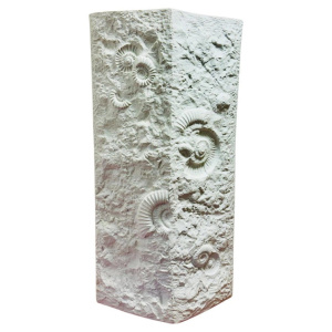 Large Art Abstract Bisque Vase, 1970s