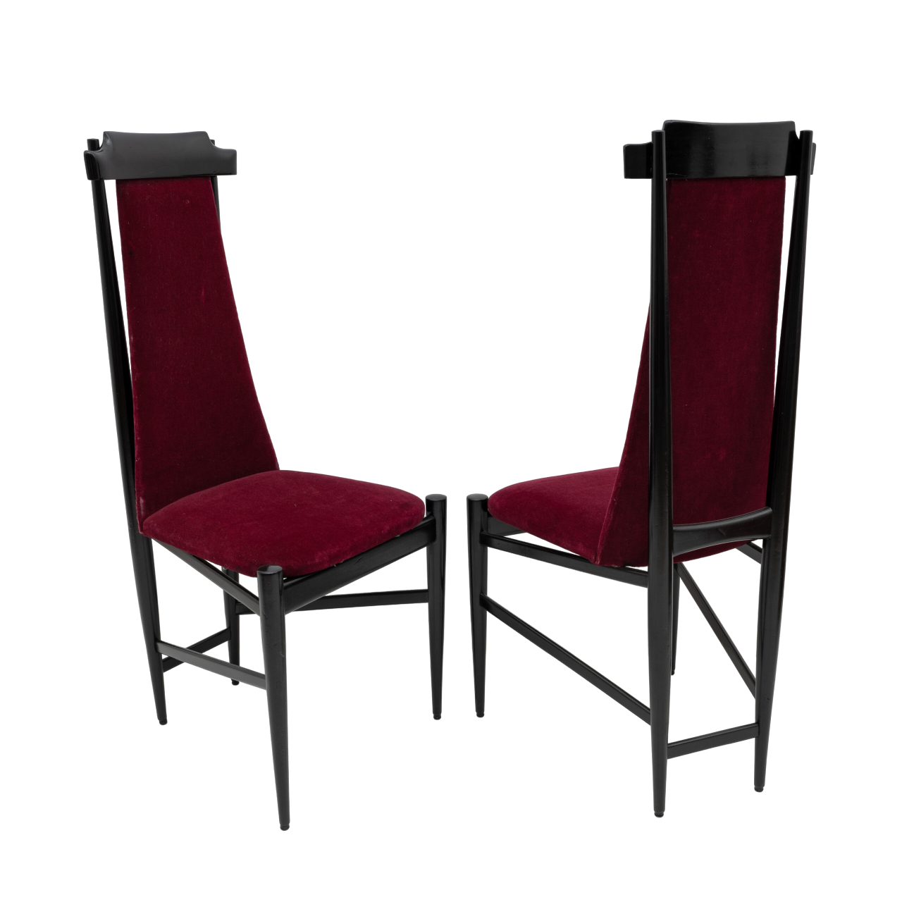 Sergio Rodrigues Mid-century Modern Brazil Chairs, 1960s