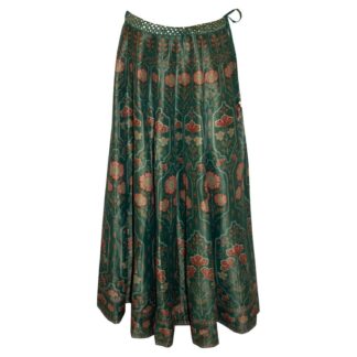 Stunning Green Silk Skirt by Anita Dongre