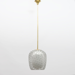 Mid-Century Modern Cora Pendant Lamp by Wilhelm Wagenfeld for Peill & Putzler, 50s