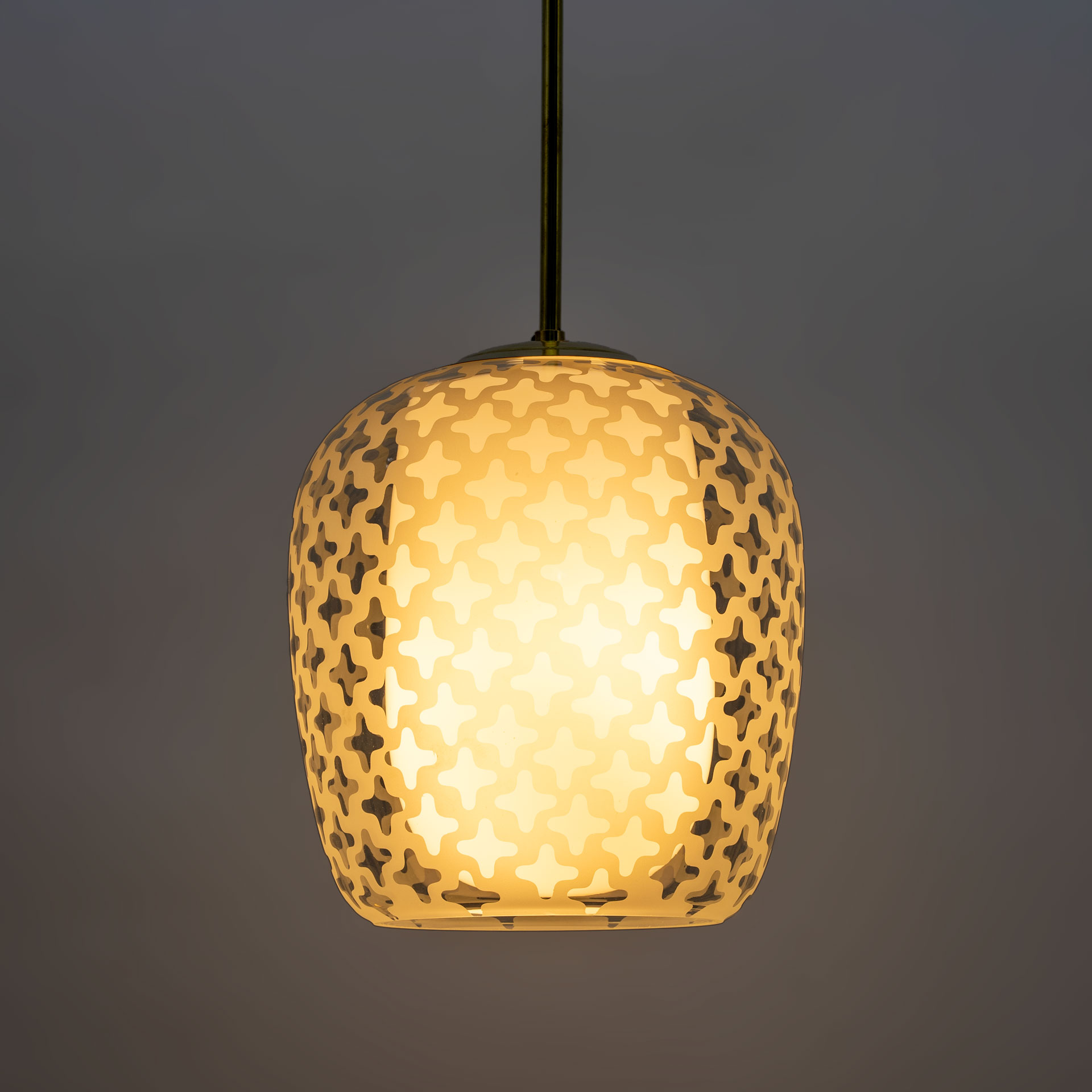 Mid-Century Modern Cora Pendant Lamp by Wilhelm Wagenfeld for Peill & Putzler, 50s