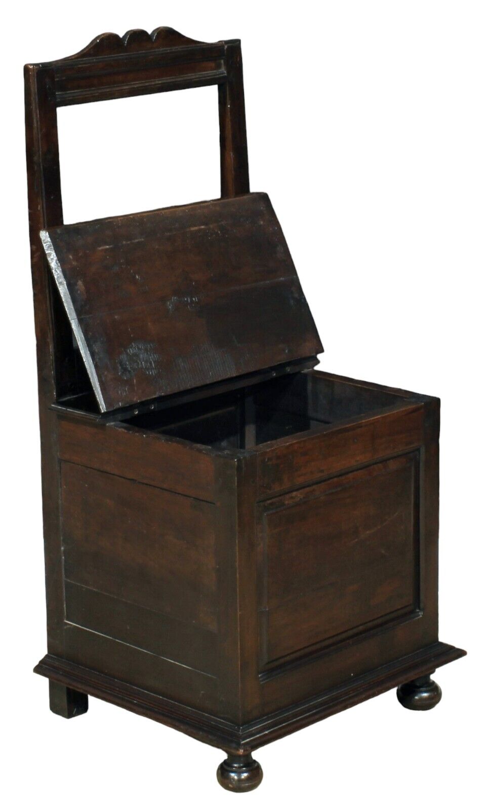Antique 18th Century Oak Salt Chair
