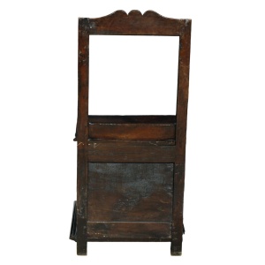 Antique 18th Century Oak Salt Chair