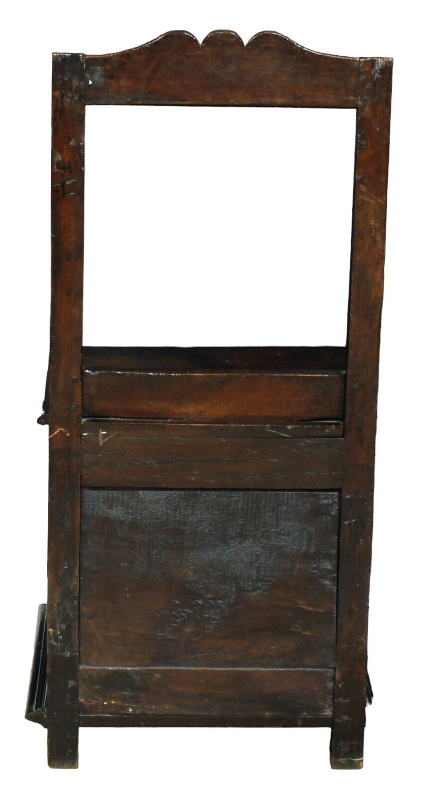 Antique 18th Century Oak Salt Chair