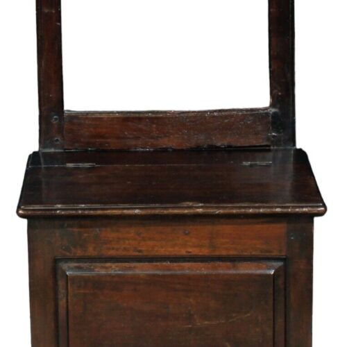 Antique 18th Century Oak Salt Chair