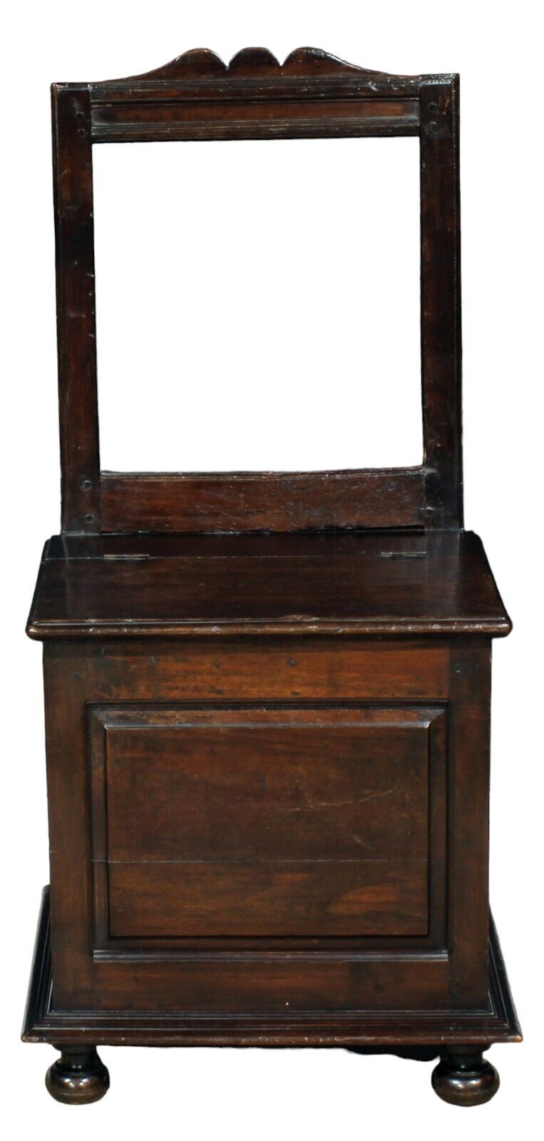 Antique 18th Century Oak Salt Chair