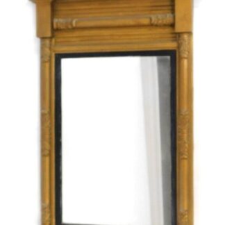 Antique 19th Century Victorian Giltwood Pier Glass Mirror