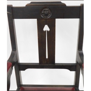 Antique Arts And Crafts Chair Circa 1900