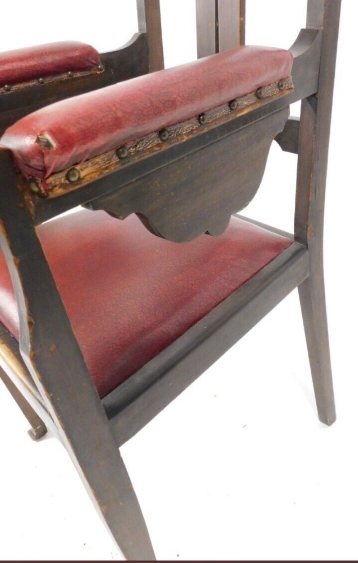 Antique Arts And Crafts Chair Circa 1900