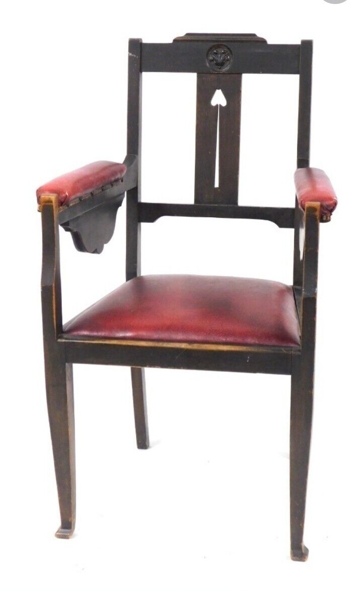 Antique Arts And Crafts Chair Circa 1900