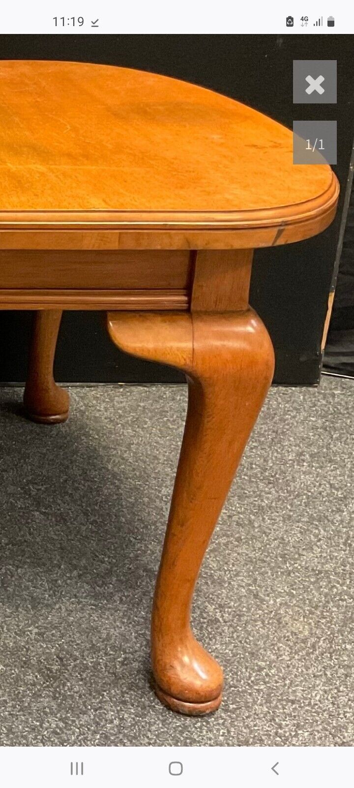 Antique Extending Dining Table Light Oak 19th Century Victorian