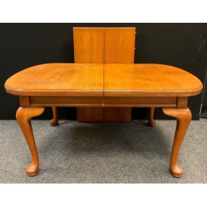 Antique Extending Dining Table Light Oak 19th Century Victorian