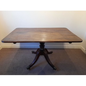 Antique Geo lll Mahogany Breakfast Dining Table Circa 1800 - 1810