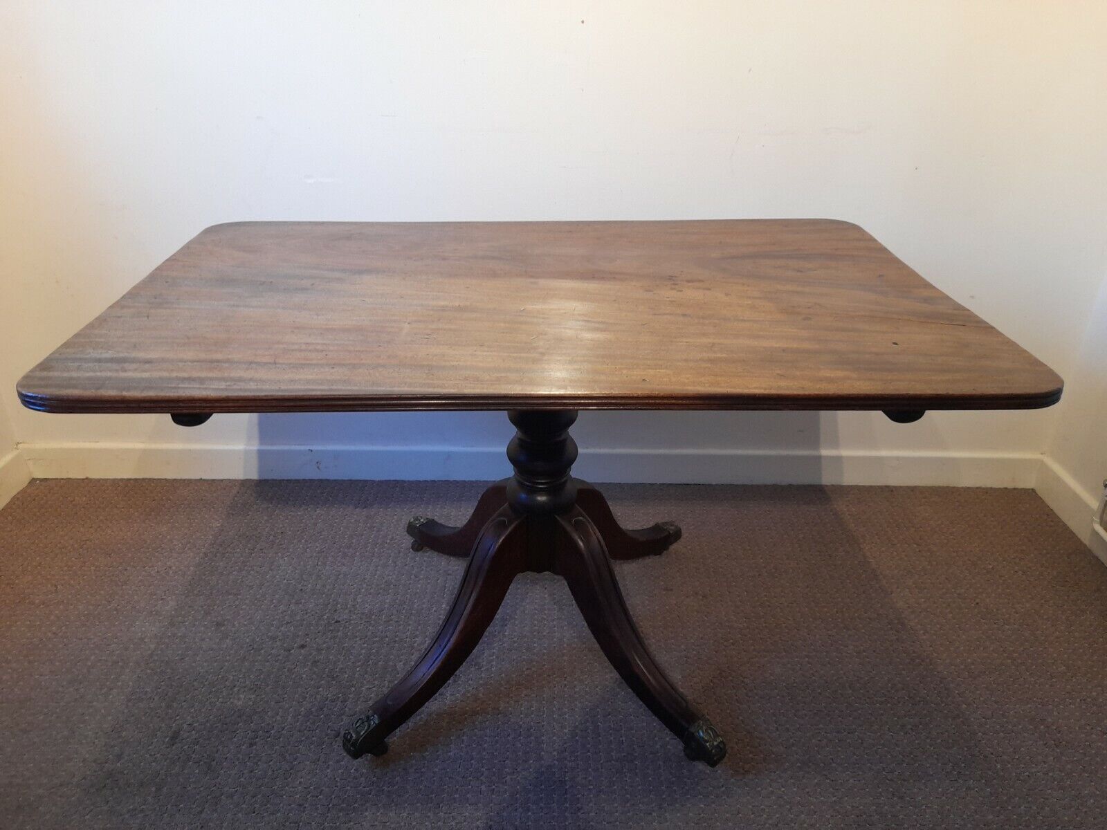 Antique Geo lll Mahogany Breakfast Dining Table Circa 1800 - 1810