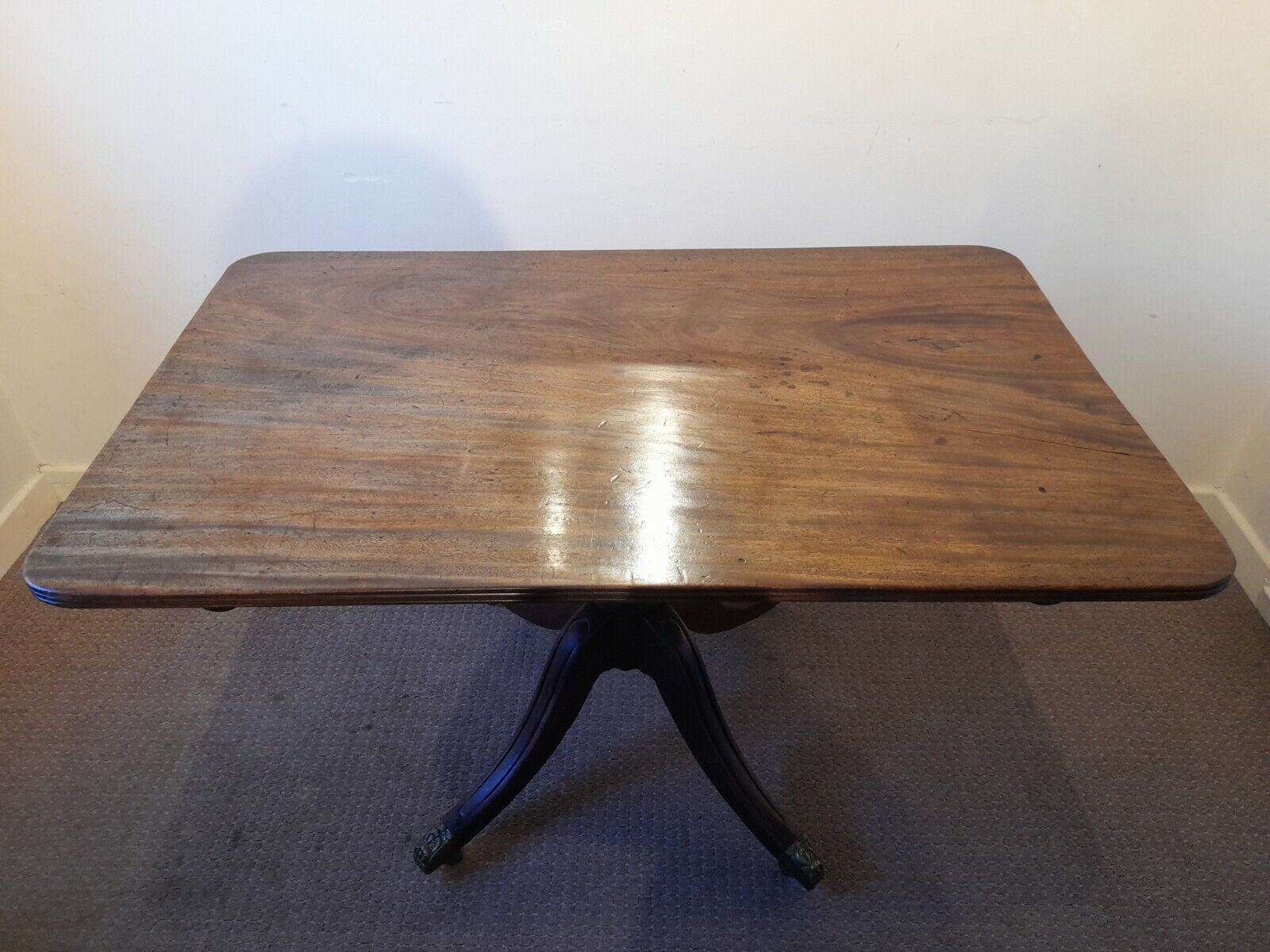 Antique Geo lll Mahogany Breakfast Dining Table Circa 1800 - 1810
