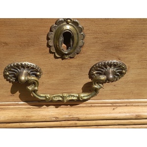 Antique Georgian Pine Blanket Chest Circa 1790