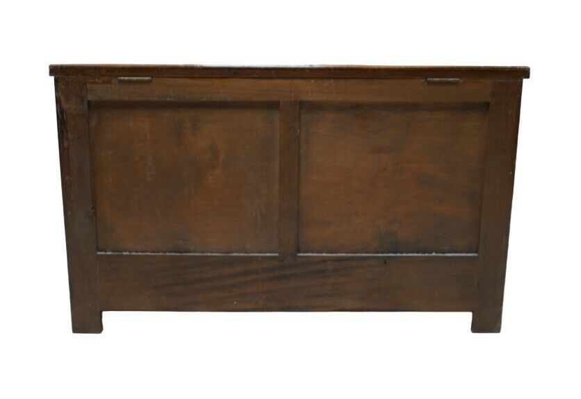 Antique Georgian Style Coffer/ Blanket Box Mid 20th Century