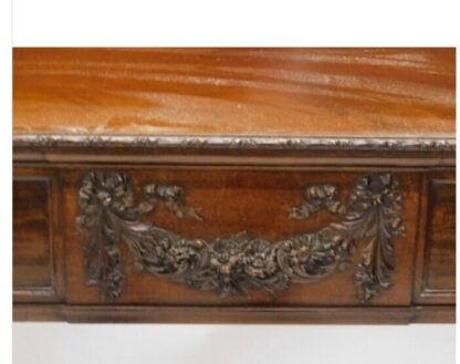 Antique Victorian Adam Style Mahogany Sideboard - Image 2