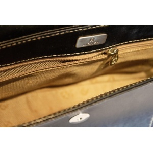 Black Leather Bag by Etienne Aigner