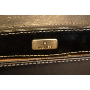 Black Leather Bag by Etienne Aigner