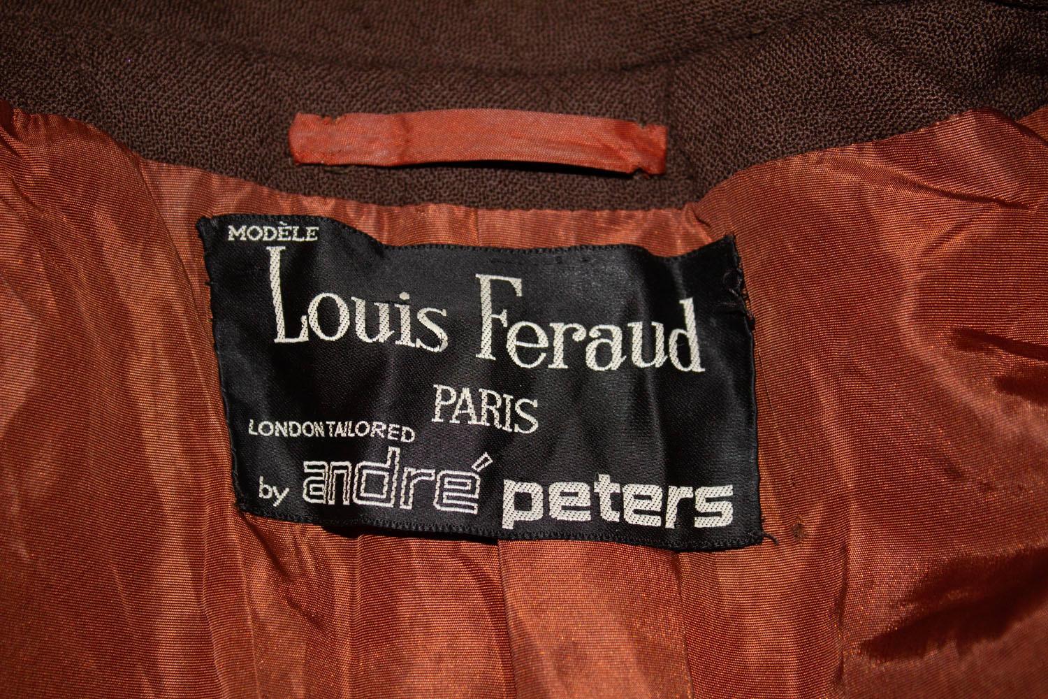 Chic Vintage Louis Feraud Coat