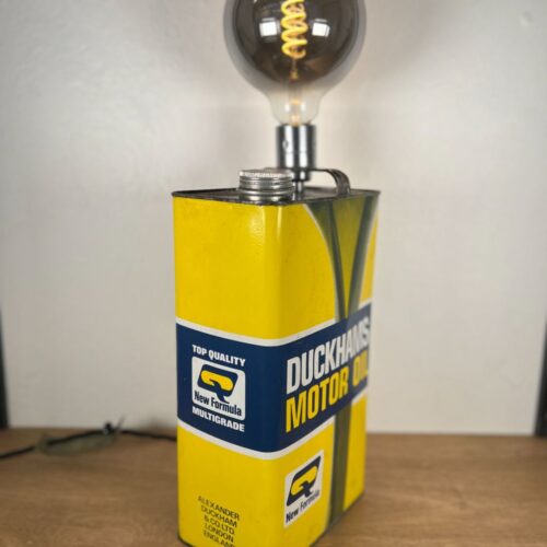 Duckham Motor Oil Can Lamp