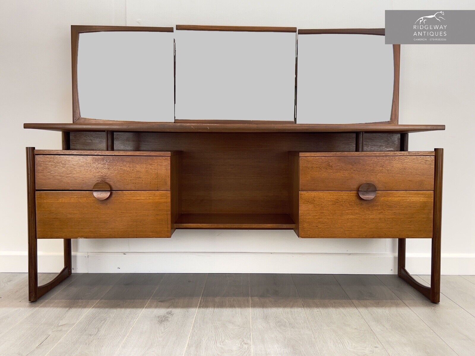 Durable Suites, Mid Century Teak Dressing Table