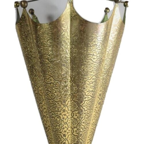 Edwardian Novelty Umbrella Brass Stick Stand