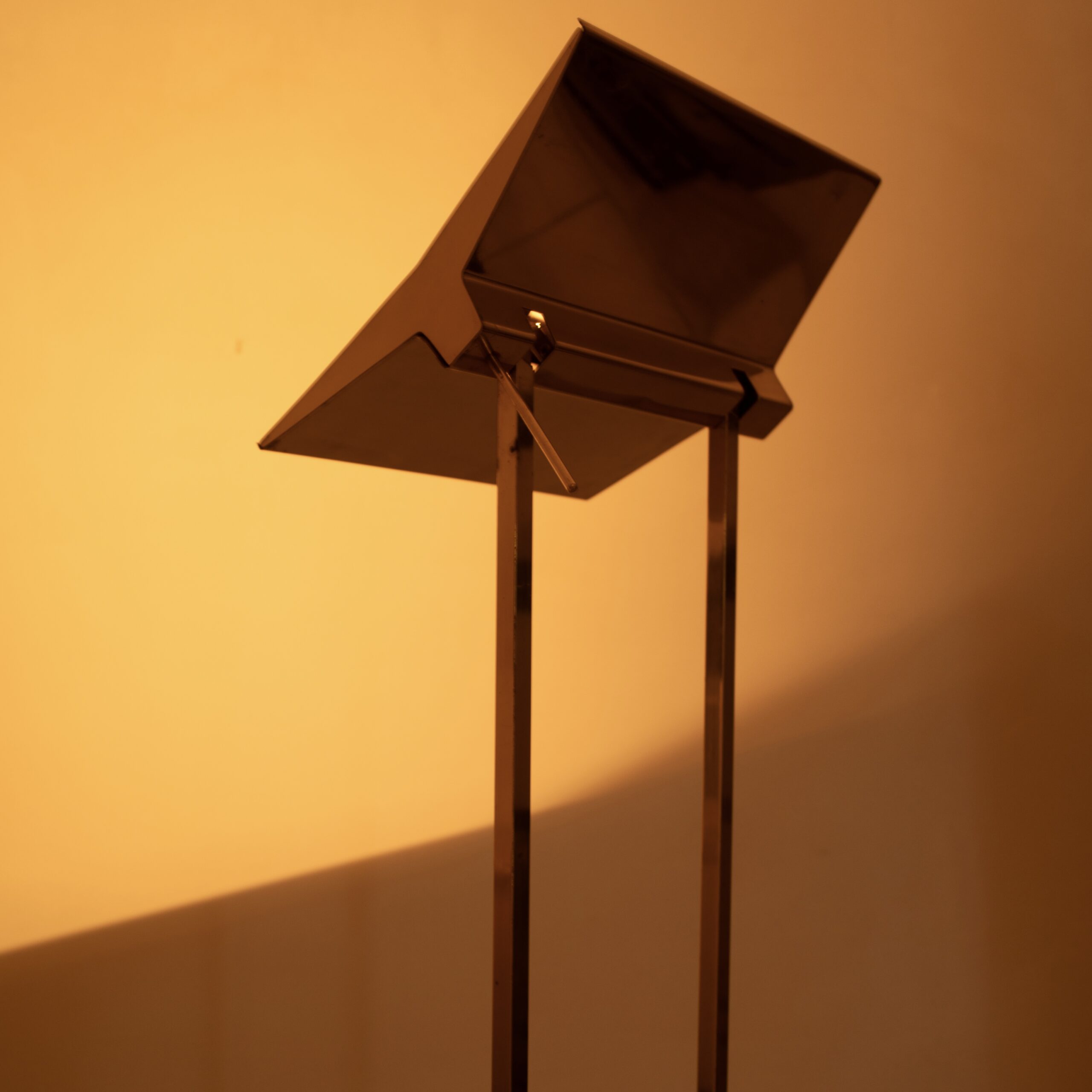 "Concord" floor lamp in solid brass by Marco Zotta