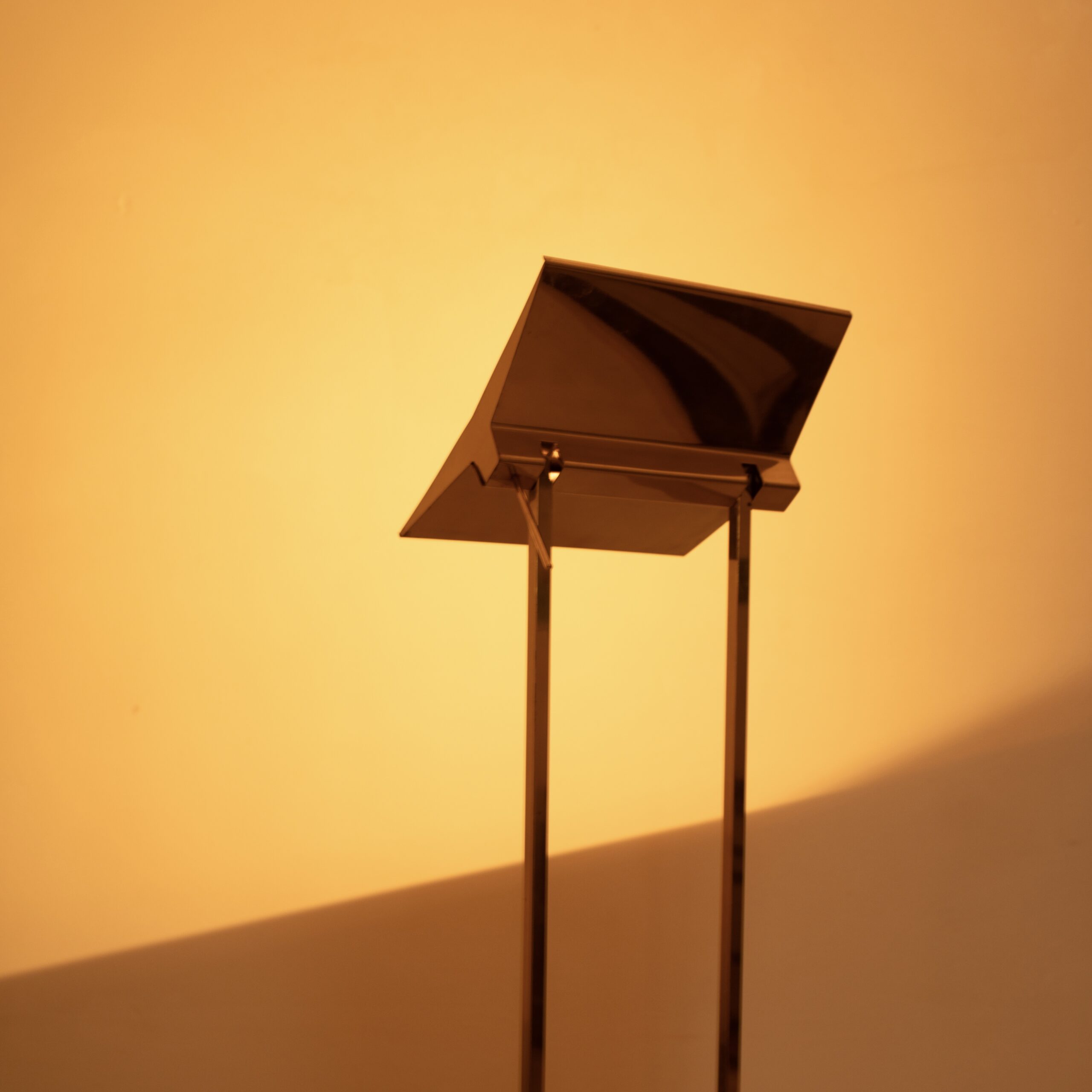 "Concord" floor lamp in solid brass by Marco Zotta