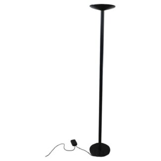 Floor Lamp in Black Metal, 1970s