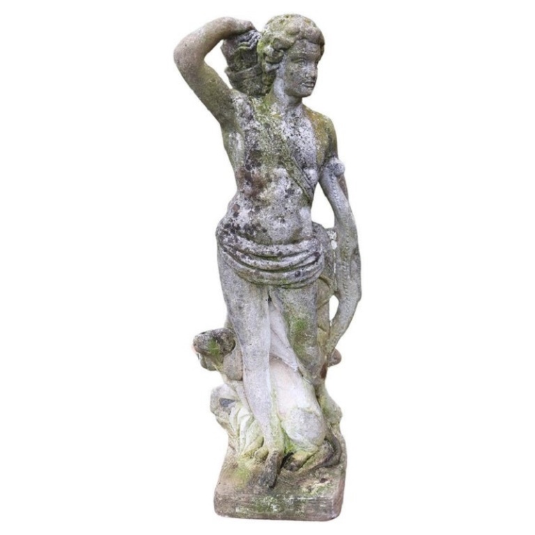 Archer Garden Statue Early 20th Century