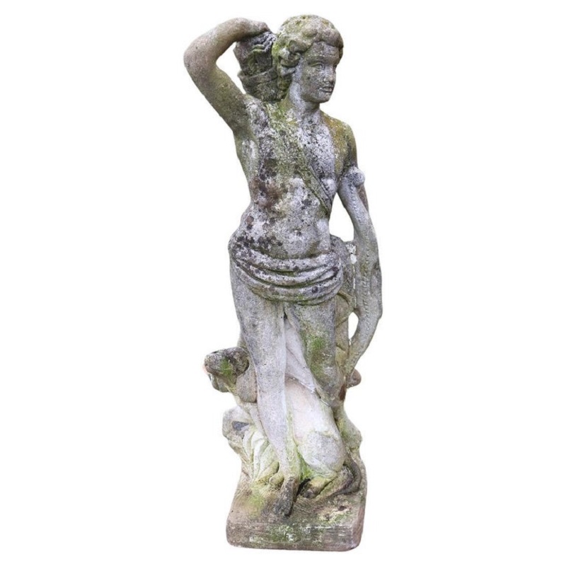 Archer Garden Statue Early 20th Century