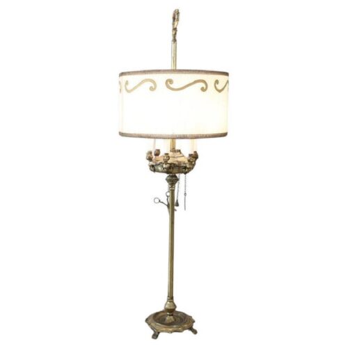 Brass Floor Lamp, 1960s