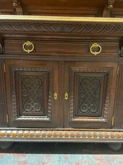 19th Century oak buffet sideboard - Image 7