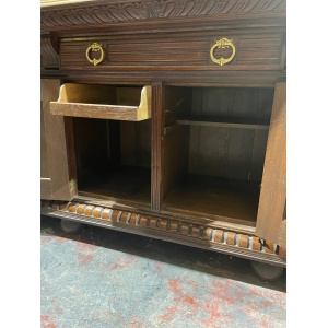 19th Century oak buffet sideboard