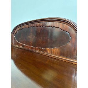 Edwardian Mahogany Gallery Back Bow Front Sideboard