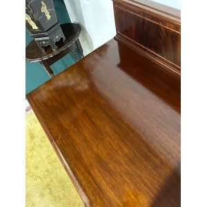 Edwardian Mahogany Gallery Back Bow Front Sideboard