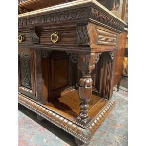 19th Century oak buffet sideboard