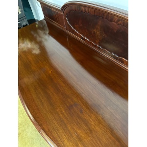 Edwardian Mahogany Gallery Back Bow Front Sideboard