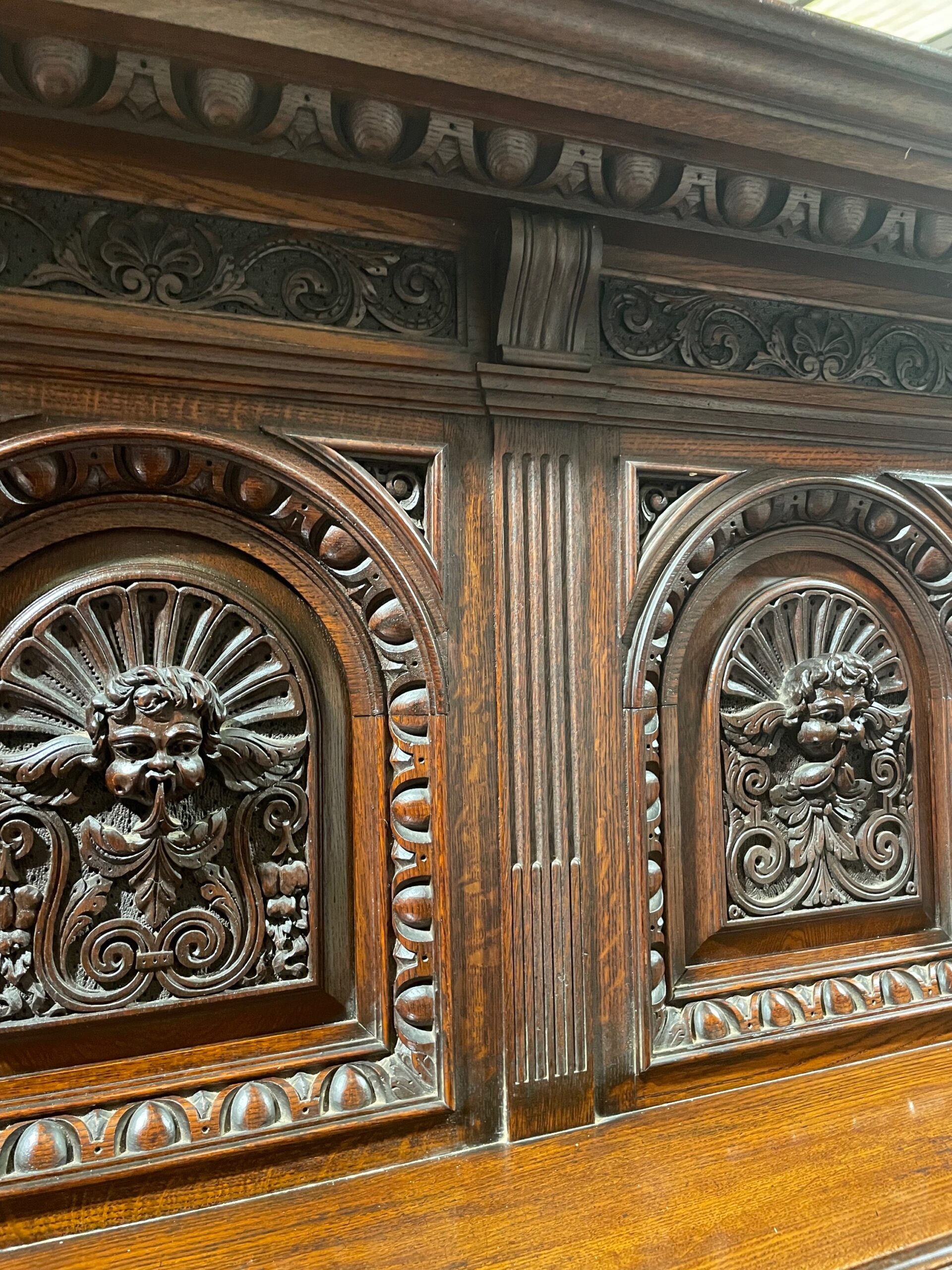 19th Century oak buffet sideboard