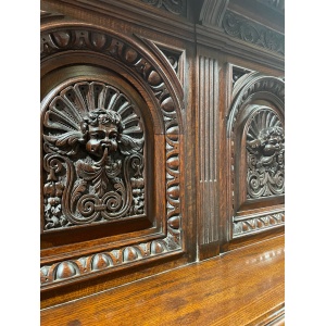19th Century oak buffet sideboard